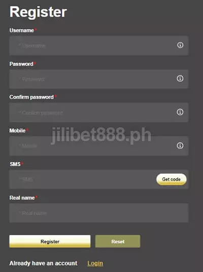 Sign up jilibet